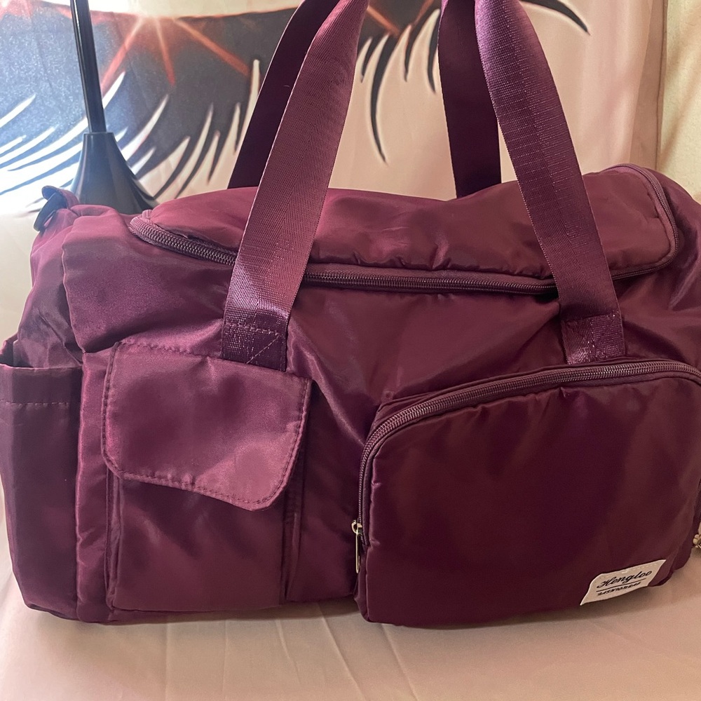 Purple Travel Duffel Bag - Picture 6 of 11